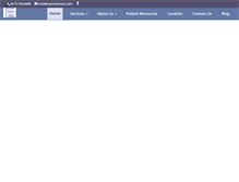 Tablet Screenshot of massveincare.com
